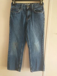 Girl's Cat And Jack Jeans Size 8 Relaxed Fit Straight - Picture 1 of 6