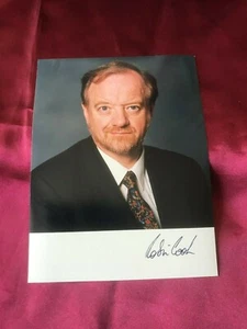 Autograph ROBIN COOK (†2005)-President of the Party of European Socialists-photo - Picture 1 of 4