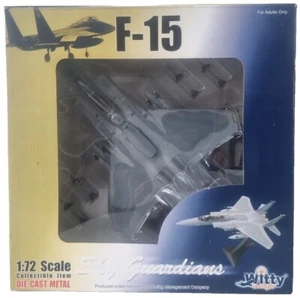 WITTY WINGS SKY GUARDIANS 1:72 F-15 LN 001 AEREO DA COMBATTIMENTO MODELLINO PRESSOFUSO IN SCATOLA - Foto 1 di 4