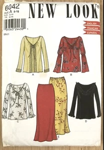New Look 6042 Womens Top and Skirt Size A 8-18 - Picture 1 of 2