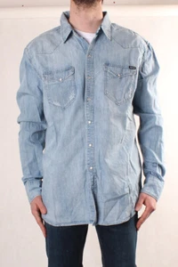 Camicia jeans uomo Replay M4981 26C 475 010 - Foto 1 di 3