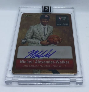 2019 20 Panini Instant Nickeil Alexander-Walker ON METAL SIGNATURES AUTO #14/25 - Picture 1 of 4