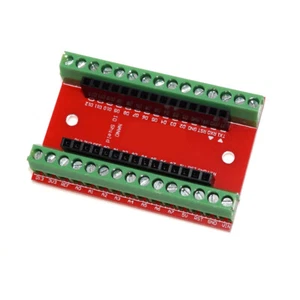 MODULO ADATTATORE MORSETTI A VITE PER ARDUINO NANO ESPANSIONE MORSETTIERA - Foto 1 di 3