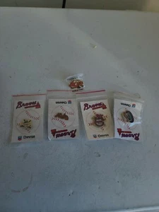 Chevron Atlanta Braves Limited Edition Pins Set Of 5 NEW - Picture 1 of 8