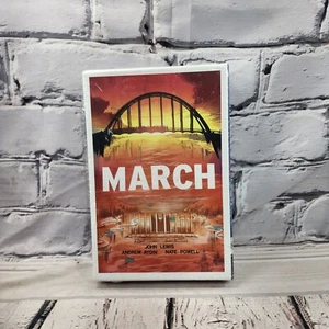 March (Trilogy Slipcase Set, Paperbacks, Sealed, New) Top Shelf Productions - Picture 1 of 5