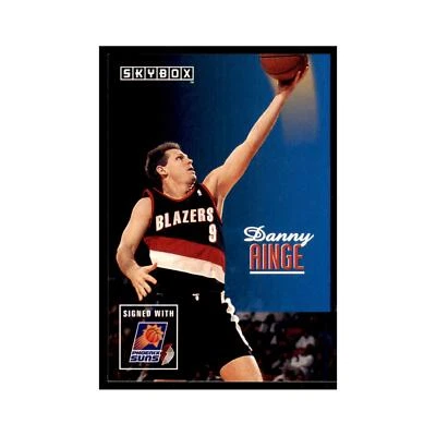 1992 SkyBox Danny Ainge Basketball Cards #199 - Image 1 of 3