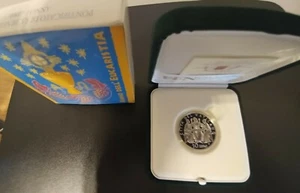2005 Vatikan 10 Euro Jahr Eucharistie Spiegelfund PP - Bild 1 von 1