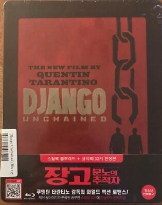 Django Unchained Blu-ray Korea Steelbook - New & Sealed - Quentin Tarantino - Image 1 of 3