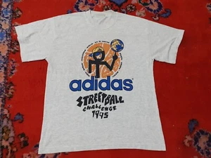 ADIDAS Streetball Challenge 1995 Tour Vintage Original T-shirt Size M - Picture 1 of 11