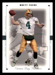 1999 SP Authentic #32 Brett Favre - Picture 1 of 2
