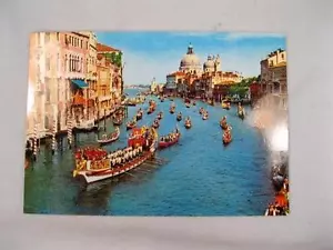 Venezia Venice Italy Regata Storica Historique Kodak Color Unused Postcard (O) - Picture 1 of 2