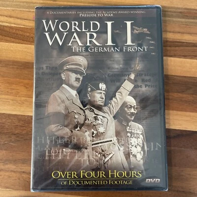 World War II: The German Front (DVD) New & Sealed ~ Prelude to War 4 Movies - Image 1 of 4