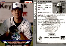 Brandon Conway 2006 Choice Vermont Lake Monsters #05 RC Card *AutographDen*