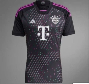 Nuova maglia Bayern Monaco 2023/2024 Auswarts taglia M shirt jersey HR3719 - Foto 1 di 5