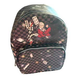 KAKEGURUI YUMEKO KIRARI MINI zaino borsa carte a scacchi - Foto 1 di 11