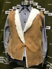 CLINT EASTWOOD THE GOOD BAD AND UGLY SPAGHETTI WESTERN FAUX SHEEPSKIN VEST