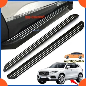 Fits for Volvo XC60 2018-2023 Fixed Running Board Side Steps Pedals Nerf Bar - Imagen 1 de 4