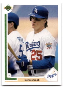 1991 Upper Deck #612 Dennis Cook - Picture 1 of 2