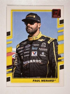 2018 Donruss NASCAR Racing Red Foil #58 Paul Menard /299