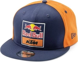 KTM Red Bull Replica Team Flat Cap, Blue/Orange, One Size 3RB240004000 - Picture 1 of 2