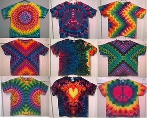 Nueva Camiseta Tie Dye Juvy L(7) Alstyle 100% Algodón Manga Corta Multicolor - Imagen 1 de 12