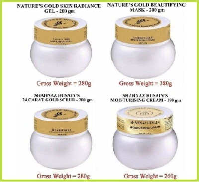 Новый набор для лица Shahnaz 24 карата золото лучшая цена Shanaz Husain большой салон для лица - Изображение 1 из 4