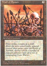 Wall of Spears X4 (4th Edition) MTG (NM) *CCGHouse* Magic