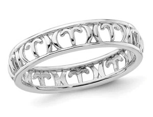 Sterling Silver Aries Zodiac Astrology Ring Band - Picture 1 of 4
