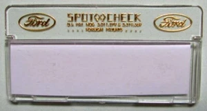 NOS FORD LUCITE PORTA RECORD DI SERVIZIO con RECORD DI SERVIZIO #AA151 - Foto 1 di 8