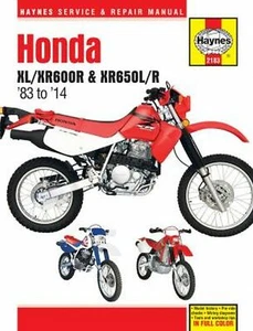 Reparaturhandbuch/ -anleitung Honda XL/XR600R, XR650L/R 83, 84, 85, 86 - 2020  - Picture 1 of 1