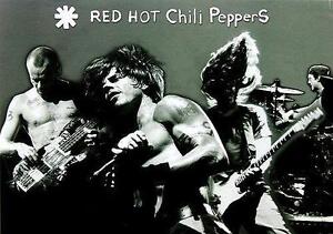 RED HOT CHILI PEPPERS POSTER LIVE CALIFORNICATION TOUR