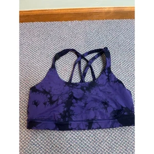Lululemon lila Batik Sport BH Größe 10 - Bild 1 von 3
