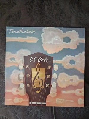 J J Cale Troubadour   vinyl Album.with inlay Phonogram Records VG /Ex+ - Image 1 of 4