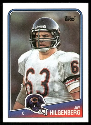 1988 Topps Jay Hilgenberg Chicago Bears #77 - Image 1 of 2