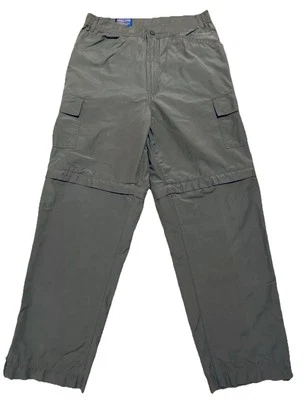 Pendleton Convertible Cargo Pants Men's 32 (Fits 30x30) Wide Leg Parachute 90s - Image 1 of 4