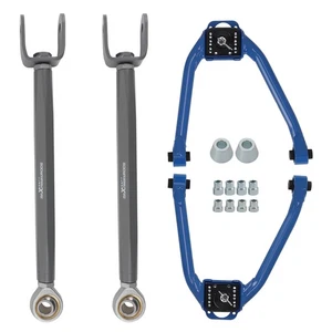 Front Camber Rear Toe Control Arms for Nissan 350Z G35 RWD 2003-2009 Adjustable - Picture 1 of 14