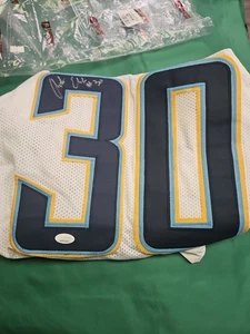Ekeler Autographed Number 30 Jersey JSA Authenticated - Picture 1 of 4