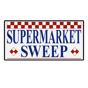 Super Market Sweep #6 Retro Años 90 TV Vinilo Personalizado Troquelado Pegatina 3.5x2.5 - Imagen 1 de 1