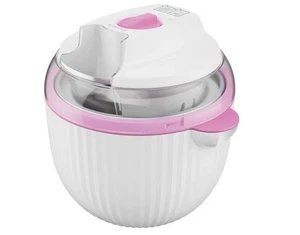 Máquina de helados Silvercrest SECM 12 D1, incl. 6 recetas rosa - Imagen 1 de 3