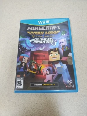Minecraft Story Mode: The Complete Adventure Episodes 1-8 (Nintendo Wii U) CIB - Image 1 of 4