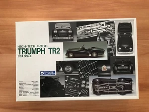 1/24 TRIUMPH TR2, HIGH-TECH-MODEL von GUNZE SANGYO, neu, OVP, Teile versiegelt - Bild 1 von 8
