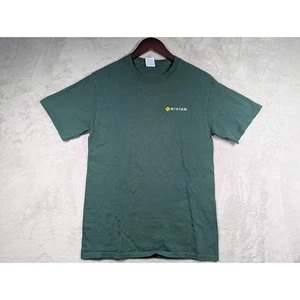 Rivian Logo Front & Back Emblem Green T-shirt Size SMALL - Picture 1 of 7