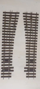 Gauge 1 45mm TENMILLE Right Left and Point Large Radius 10' (Nickel Silver Rail) - Picture 1 of 7