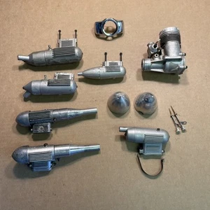 Lot of R/C Airplane Parts: Mufflers Engine etc O.S. Kavan K&B - Untested /As Is - Picture 1 of 24