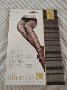 Baci AfterDark Glitter Lace Top Fishnet Thigh Highs (One Size) AD2005 - Picture 1 of 4