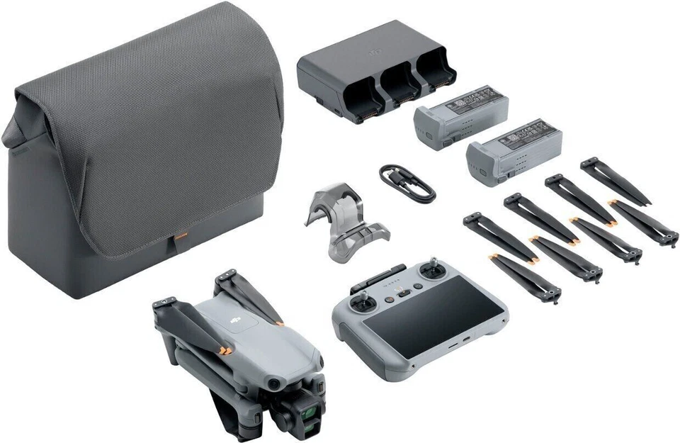 DJI Air 3 Fly More Combo Camera Drone (with RC 2 Remote)