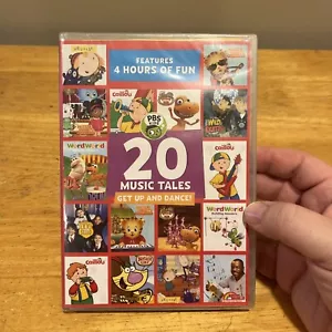 PBS Kids 20 Music Tales Get Up and Dance! (DVD, 2016) 4 Hours of Fun NEW SEALED - Picture 1 of 2