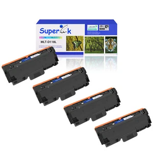 4 Stück MLT-D118L Tonerkartusche für Samsung 118L Xpress M3015 M3065 XAA hohe Reichweite - Bild 1 von 24