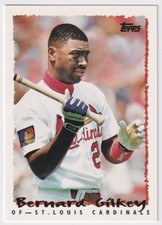 1995 TOPPS BERNARD GILKEY ST. LOUIS CARDINALS #547