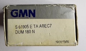 GMN S 61905 E TA ABEC 7 High Precision Ball Bearing, Duplex set - Picture 1 of 3